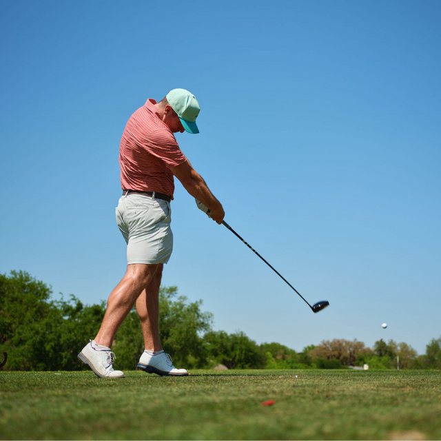 Golf Shorts - Blue Smoke