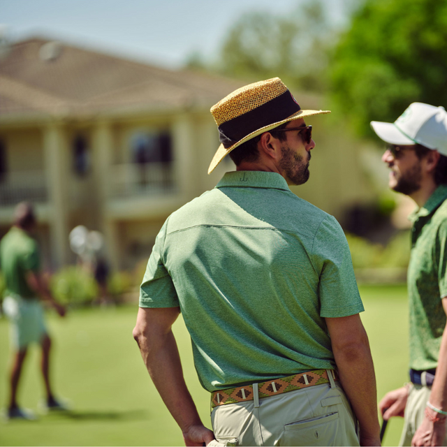 Performance Polo - Deep Rough Green