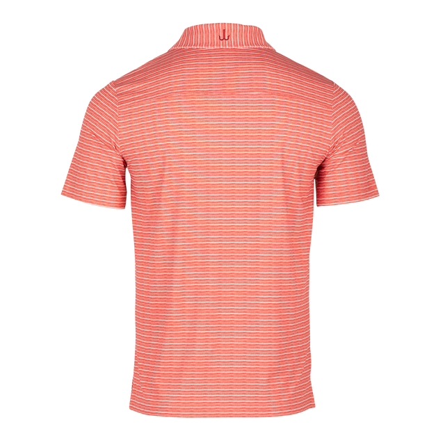 Performance Polo - Ember Red Stripe