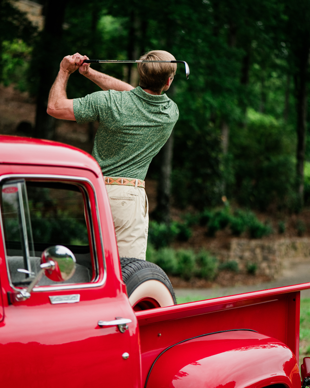 Truck Bed Golf Shot 