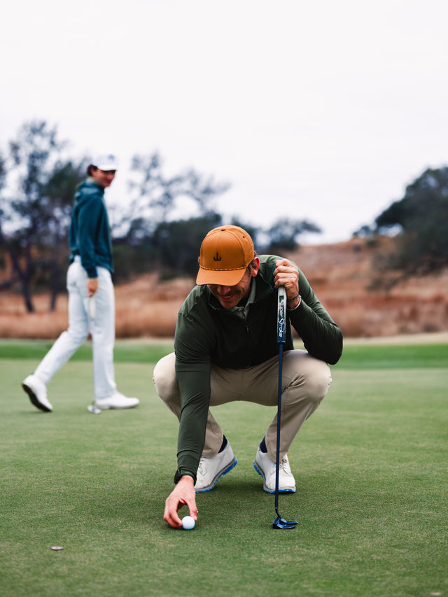 Quiver Quarter Zip Pullover - Fairway Stripe