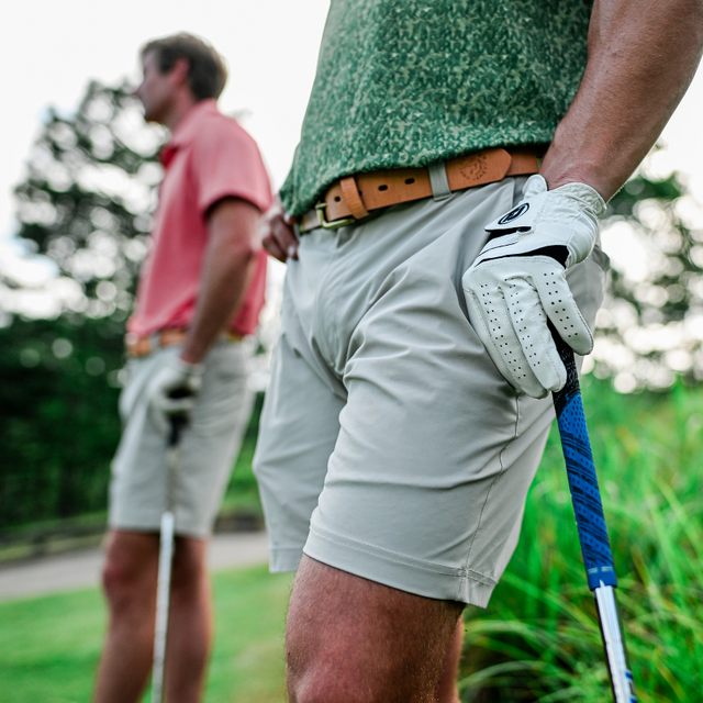 Golf Shorts - Dove Grey