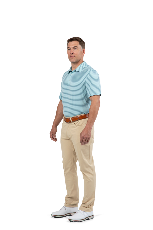Comfort Polo - Sea Foam/Slate