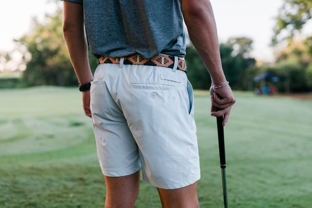 Juniper & James x Zilker Leather Belt - Navy