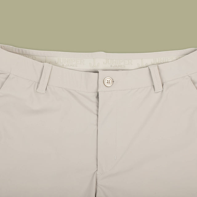 Golf Shorts - Dove Grey
