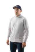 Rib Knit Hoodie - Quiet Gray