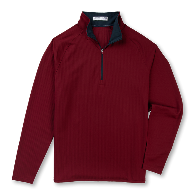 Performance Quarter Zip - Mulberry